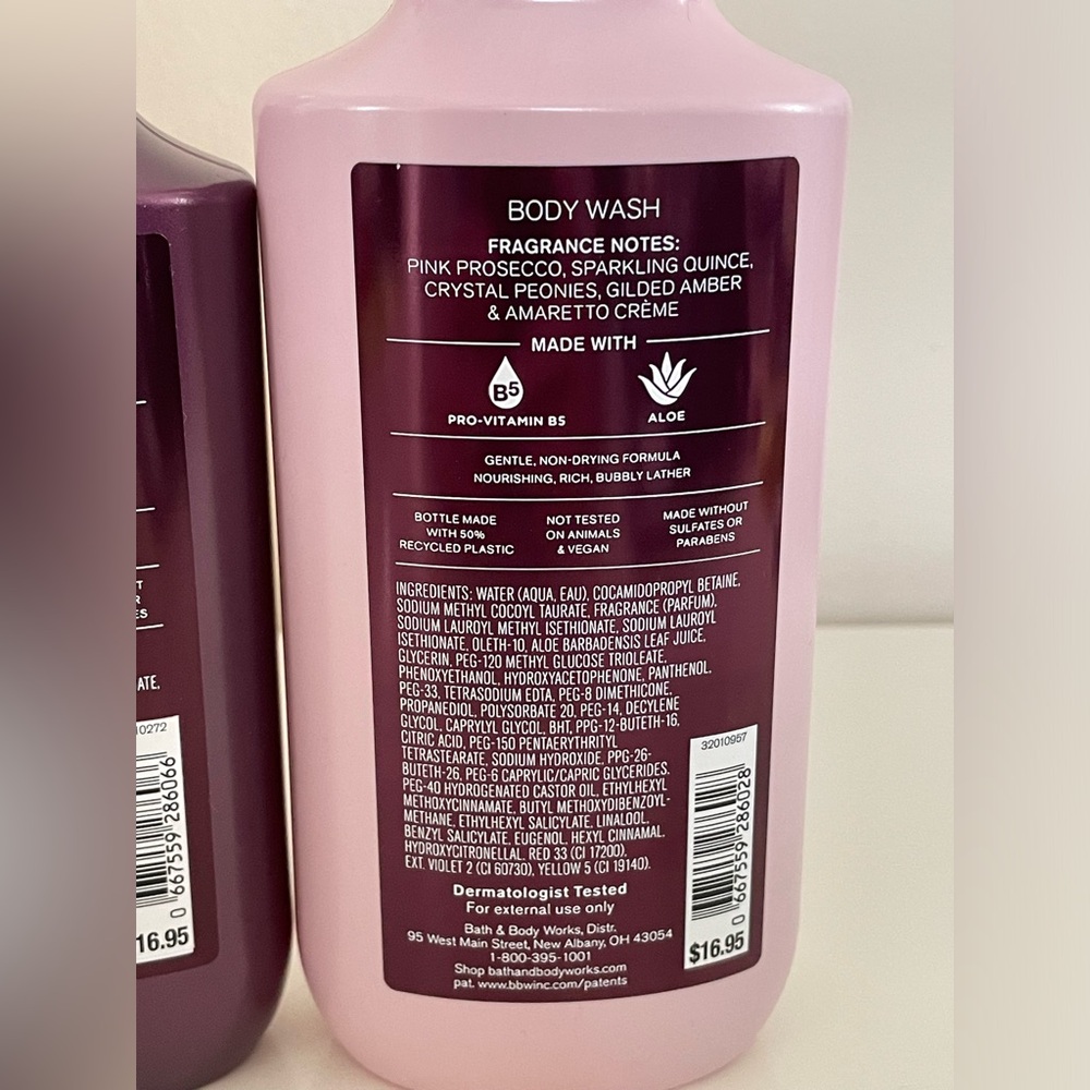 Bath & Body Works A Thousand Wishes Body Wash & Lotion Full Size Set with Tote - Picture 10 of 11
